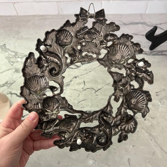 Vintage Godinger Nautical Wreath or Trivet - Picture 3 of 3